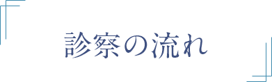 診察の流れ